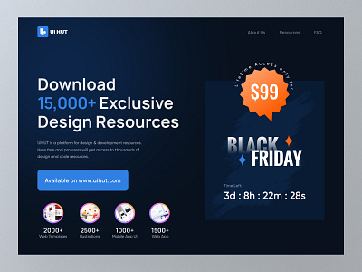 Top Tech Deals Black Friday black friday cyber monday design free ui resource lifetime deals lifetime subscription deals ui ui resource uihut web ui