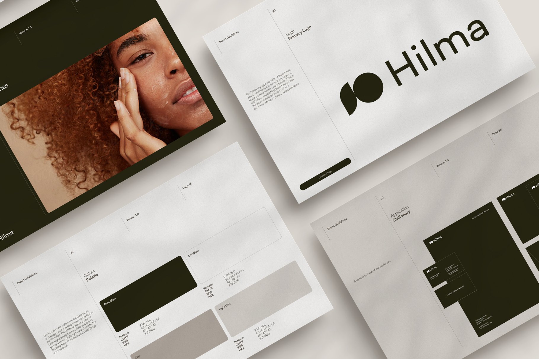 Hilma · Brand Guidelines By Eva Slamen On Dribbble