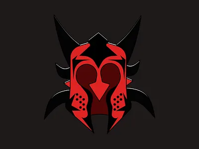 The knights helmet 🗡️⚔️🛡️ design graphic design illustration logo vector