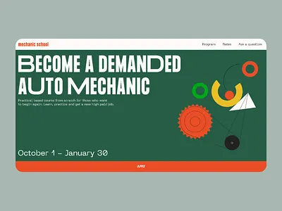 Product page, first screen design landingpage ui uxui web design