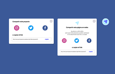Share digital graphic design ui