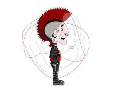 Rock Star 2d 2d art character character design color palette colors design fashion flat illustration illustrator mens style rock rock star style vector