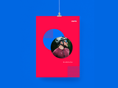movo. Branding bike brand branding cycling design graphic design logotype