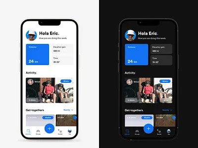 movo. App app application brand branding dark mode design light mode logo ui ux