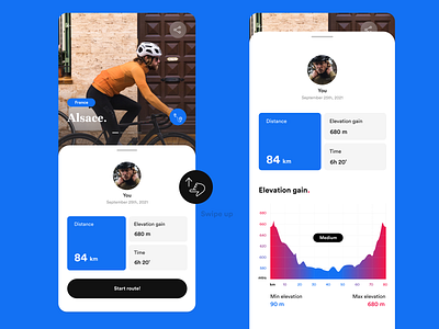 movo. App app application brand branding cycling design logo sports ui ux