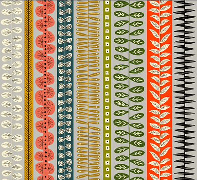 funky stripes illustration pattern stripes surface design