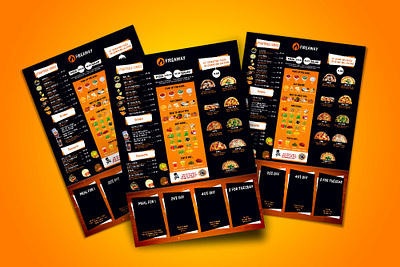 FIREWAY Food Menu Design adobe illustrator adobe photoshop business flyer creative flyer design flyer flyer design food flyer food menu graphic design illustration logo menu design