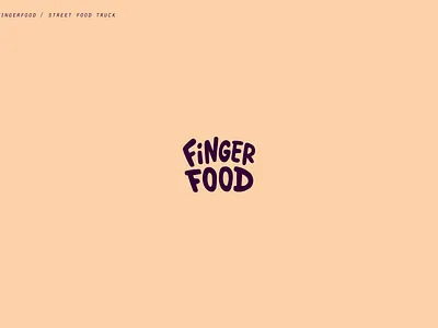 FoodTruck logo branding design food logo logotype truck typography