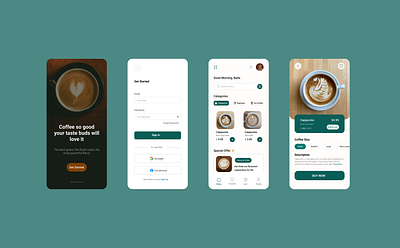 App Coffee app best branding clean creative design graphic design home illustration mobile ui uidesign uiinspiration uiinterface uiux uxdesign uxinspiration uxinterface web