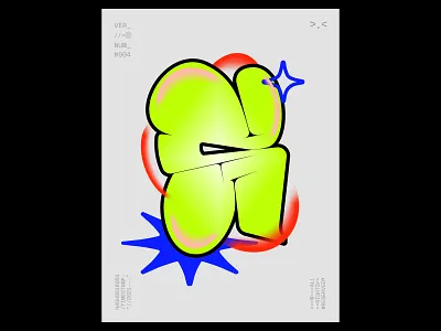 VER_//=(S)NUM_004/100 graffiti illustration letters typography