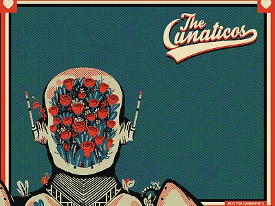 Nature always finds a way gig poster graphic design illustration music poster