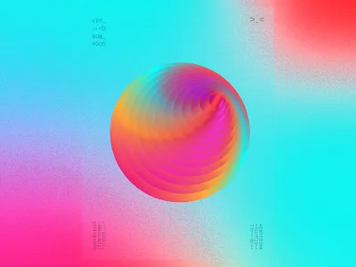 VER_//=(O)NUM_005/100 design gradients graphic design poster typography