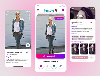 Dating app design app apps dating datingapp design mobile mobiledesign ui ux