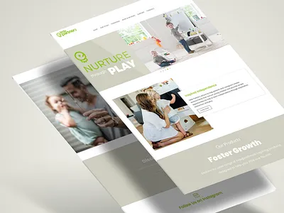 Little Partners Website branding design jillstclair jillstclaircreative simple web design webdesign website