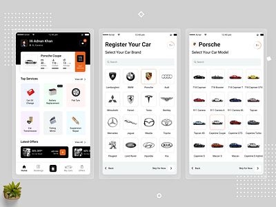 Vehicle Maintenance App car app car service home page maintenance app service app ui ui designer mumbai vehicle app vehicle maintenance app