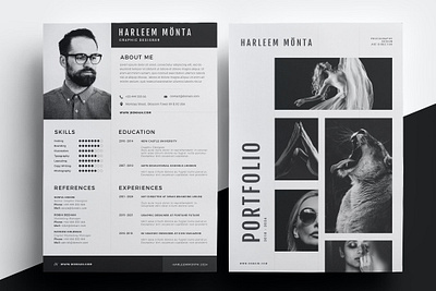 Creative Resume & CV Template clean cover letter creative resume cv cv design cv template design freelancer illustration job job cv minimal cv modern modern cv professional professional clean resume resume design resume template reusme cv