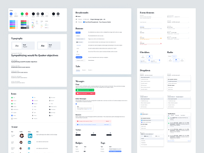 Design system app atomic design components design system ui ux web app