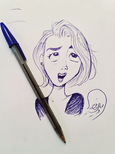 Fast drawing with pen