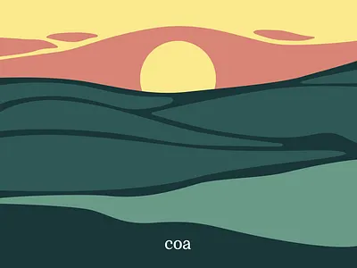 Illustrated ads for Coa ads banner ad banner ads banner design design facebook ad illustration