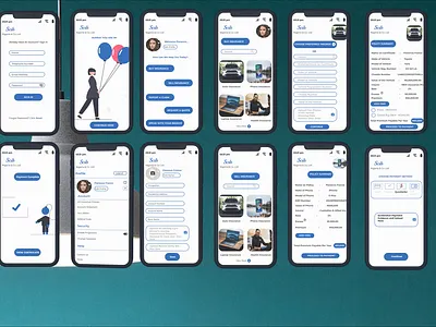 PERSONAL PROJECT FOR AN INSURANCE BROKING MOBILE APPLICATION design hi fi insurance product research