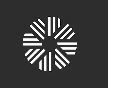Abstract Windmill Mark abstract behance black and white branding clean icon logo minimal professional logo simple smart logo windmill