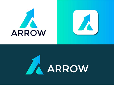 A ARROW LETTER LOGO 3d a letter abstract app icon arrow logo brand identity branding design ecommerce gradient logo graphic design letter logo logo logo identidade visual logodesign logos modern logo symbol typography vector