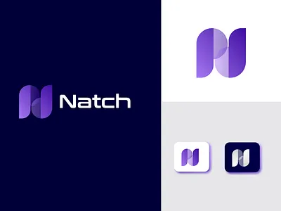 Natch Logo Design a b c d e f g h i j k l m n o p app logo app logo symbol brand identity clean logo colorful logo creative logo gradient logos logo design logo designer logomark logotype modern logo n letter logo n logo q r s t u v w x y z software logo softwer logo
