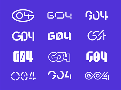 Draft Vector Shapes for G04 connection icon letter lettering logo logodesign logotype loop monogram sign