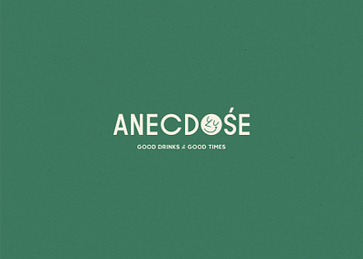 ANECDOSE LOGO branding design logo typography