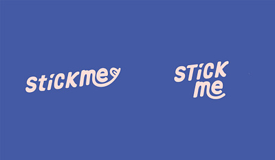 Stick Me Logo branding branding design design graphic design logo vector