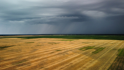 Photo from the quadcopter nature photo quadcopter rain