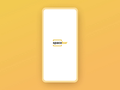 Spacebar App | Onboarding adobe xd animation app onboarding co working coworking design interaction ios login mobile app onboarding product design prototype signup space spacebar splash screen ui design ux