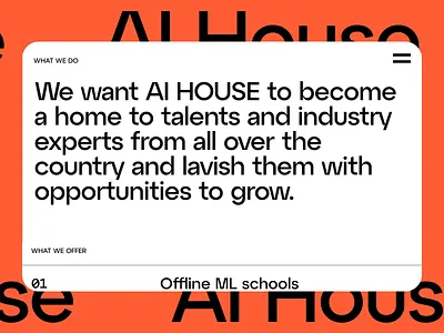 AI House Website ai startup animation branding design digital design motion graphics product design startup design ui ui animation web web design