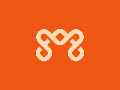 M monogram brand designer branding identity logo logo designer logomark loop m m logo m monogram minimal simple logo smart logo type typo typography