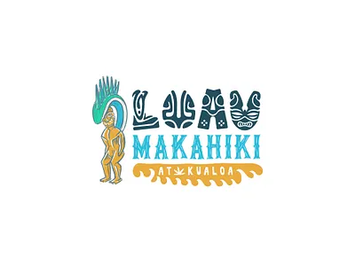Luau Makahiki at Kualoa culture design hawai illustration logo luau luau makahiki maya savage tiki tourism tourist