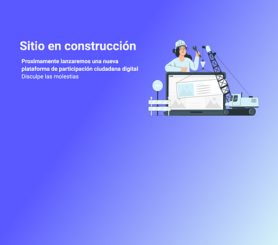 Under construction graphic design ui web design