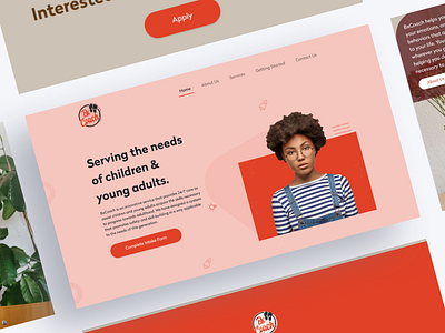 BxCoach - Serving the need of children & young adults adult branding children coach communication design emotion help landing minimal need react native reactjs services support ui web website young adult