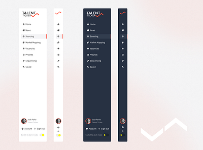 Dashboard Navigation Update ui