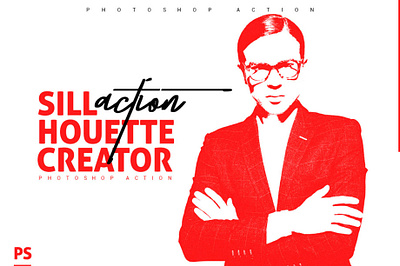 Silhouette Creator Photoshop Action image