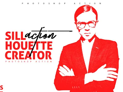 Silhouette Creator Photoshop Action image