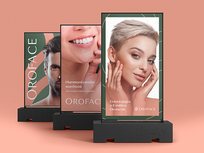 Oroface Branding brand design brand inspiration brand new branding clinic creative dentist doctor flatdesign fresh graphic design logo logo inspiration mockup of logo orofacial type typography vector visual identity