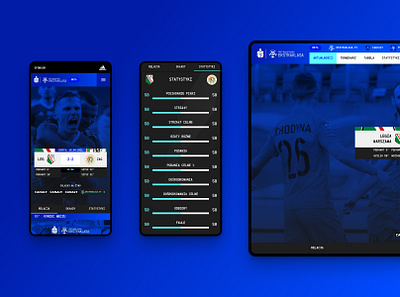 PKO Bank Polski Ekstraklasa Website - match center match matchcenter uiux
