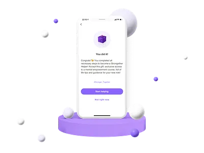 Strongether - emotional support community application app application application design branding design graphic design logo ui ux