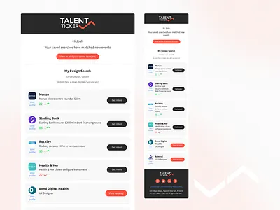 Email Designs ui