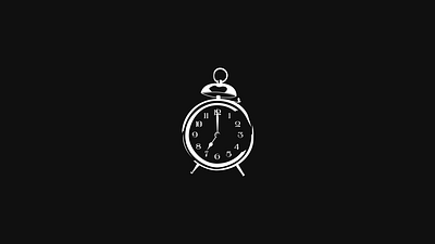 Podcast Episode Thumbnail Art alarmclock branding clock figma flat horror illustration podcast vector