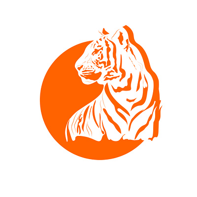 Tiger branding design graphic design illustration logo tiger vector