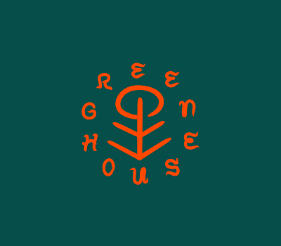 Greenhouse branding logo type