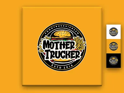 Food Trucker Logo branding graphic design logo logo deisgner