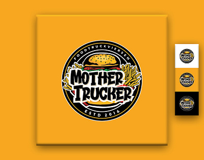 Food Trucker Logo branding graphic design logo logo deisgner