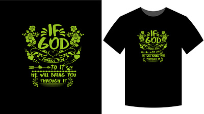 if god brings you design graphic design illistrator t shirt design vector